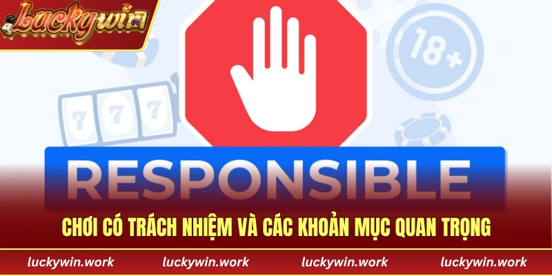 chơi có trách nhiệm và các khoản mục quan trọng