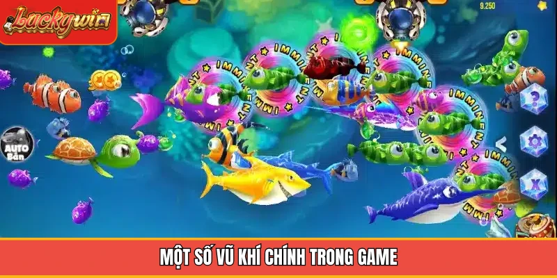 Một số vũ khí chính trong game Một số vũ khí chính trong game